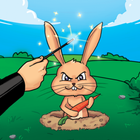 Whack a Bunny –Tap Hole Puzzle Zeichen