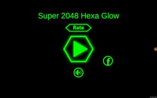 2048 Hexa Glow Super Free Puzzle Game screenshot 3