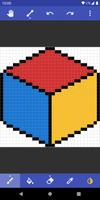 Pixel art and texture editor پوسٹر