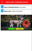 Nama Latin Tumbuhan dan Hewan Offline 截圖 2