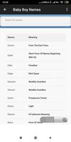 Baby Boy Names 截圖 3