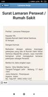 Contoh Surat Lamaran Kerja Terbaru スクリーンショット 3