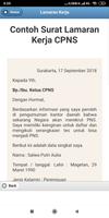 Contoh Surat Lamaran Kerja Terbaru スクリーンショット 1
