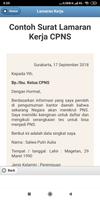 Contoh Surat Lamaran Kerja Terbaru スクリーンショット 2