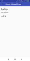Kamus Bahasa Minang screenshot 3