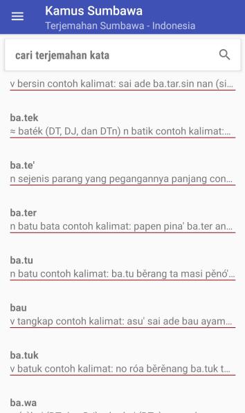 Kamus Bahasa Sumbawa for Android - APK Download