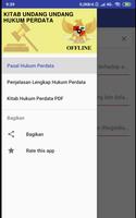 Kitab UU Hukum Perdata Offline الملصق