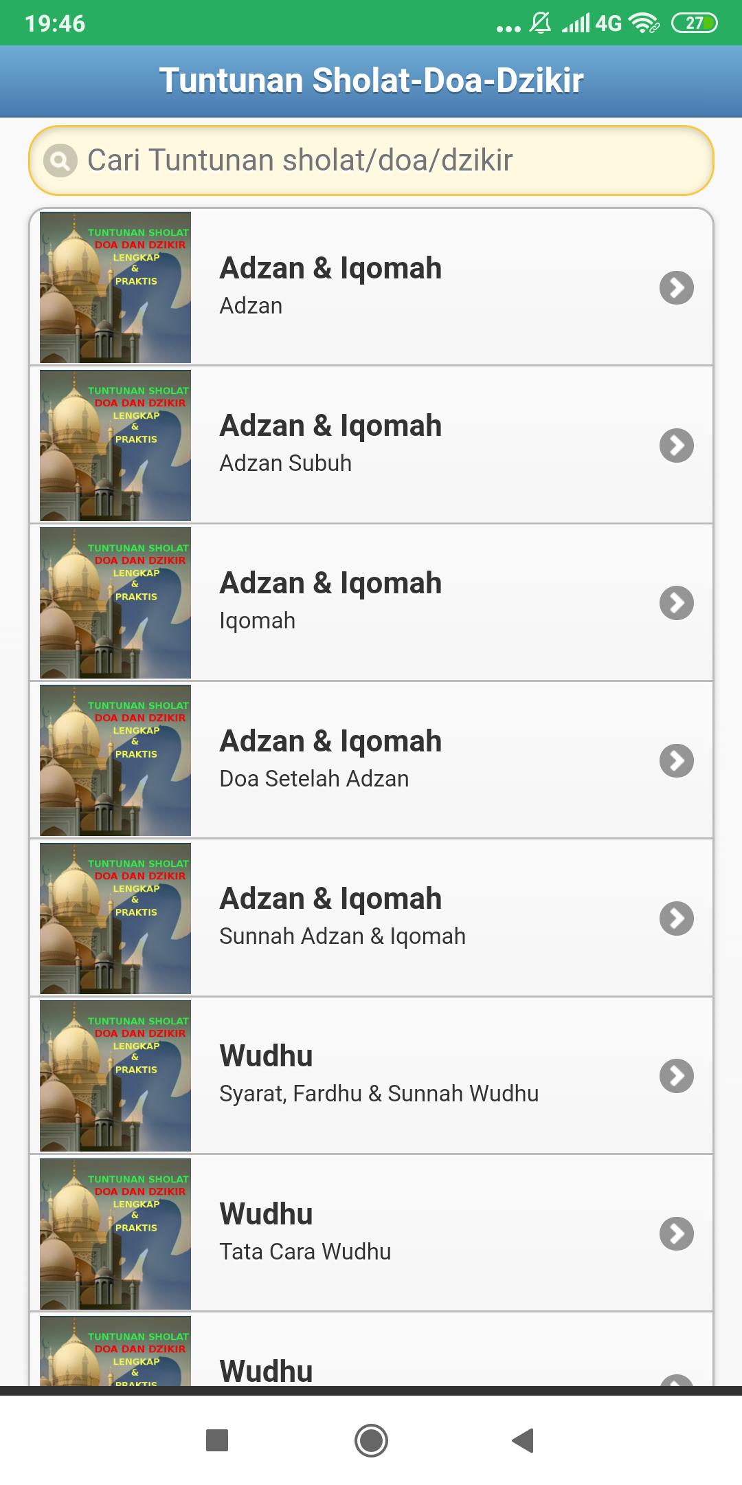 Tuntunan Sholat Doa Dan Dzikir For Android Apk Download
