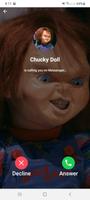 Chucky Doll Fake Video Call capture d'écran 3