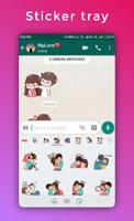 Love & Romantic Stickers For Whatsapp - WAStickers capture d'écran 3