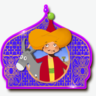 Joha, donkey and the 2 thieves icon