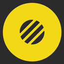 Black & Yellow - A Flatcon Ico APK