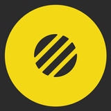Black & Yellow - A Flatcon Ico biểu tượng