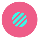 Pink & Teal - A Flatcon Icon P APK
