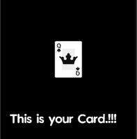 Magic Card Trick Affiche