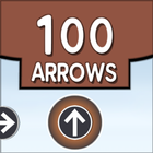 100 Arrows - Fun clicking game أيقونة