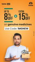 TATA 1mg Online Healthcare App-poster