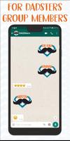 DADSters whatsapp stickers Ekran Görüntüsü 2