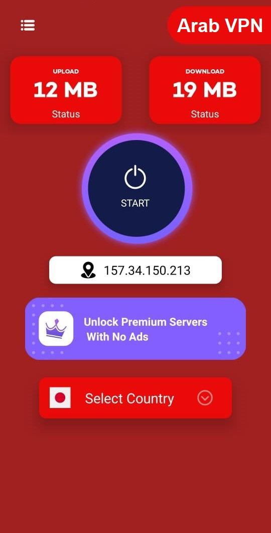 Arab VPN App - Secure & Free Premium VPN app APK للاندرويد تنزيل