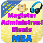 Magister Administrasi Bisnis MBA : 2500 flashcard icono
