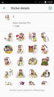 ستيكرات واتساب - ملصقات واتس - تصوير الشاشة 1