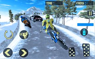 Mountain Stunt Bike Ice Racing capture d'écran 3