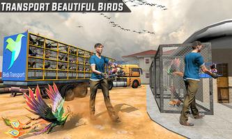 Birds Transport Truck Simulato Affiche