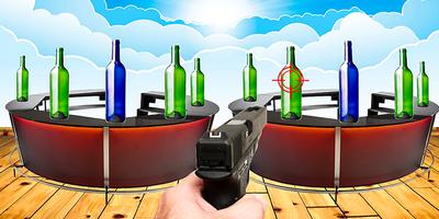 Bottle Shooting Game 3D - Ulti Affiche