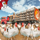 Poultry Farming  Transport Truck Driver 19 simgesi