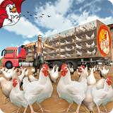 Poultry Farming  Transport Truck Driver 19 icône