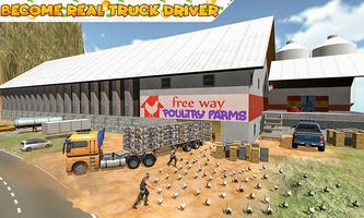 Poultry Farming  Transport Truck Driver 19 Ekran Görüntüsü 2