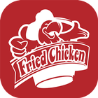 Fried chicken icône