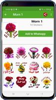 Flowers Arabic Stickers screenshot 2