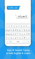 Clavier arabe Affiche