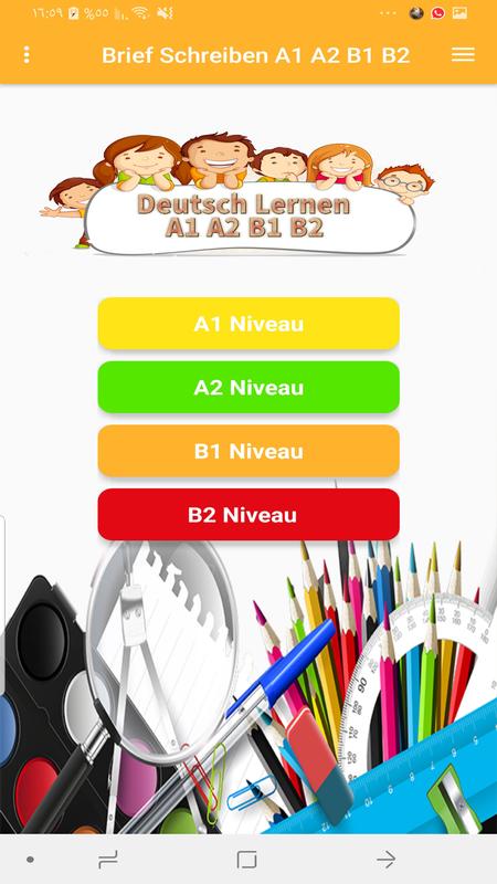 Brief Schreibena1 A2 B1 B2 для андроид скачать Apk