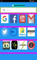 Boss Browser تصوير الشاشة 1