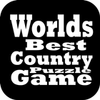 Worlds best country puzzle game ไอคอน