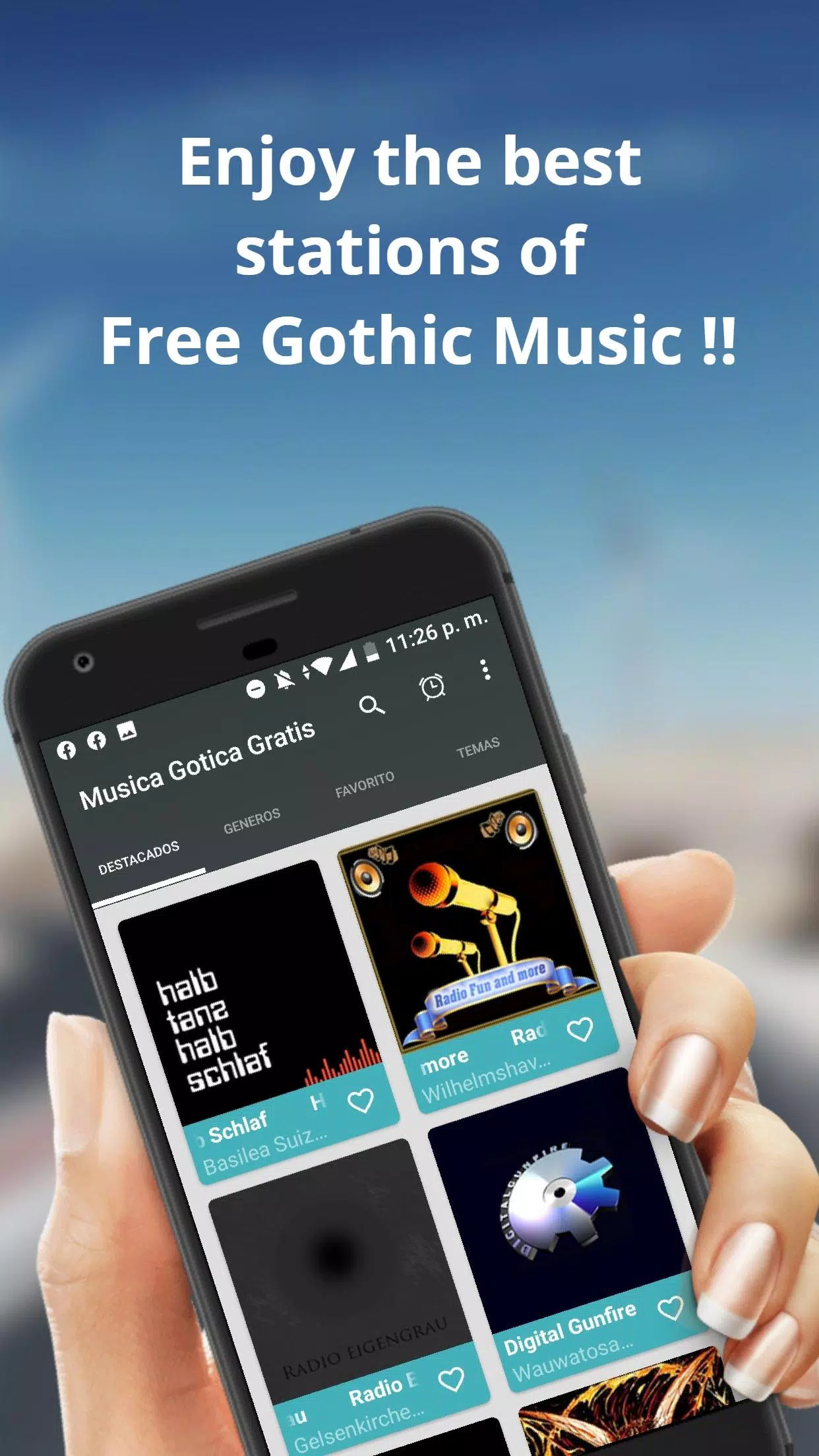 Musica Gotica Gratis - Gothic Music Radio Goth APK for Android Download