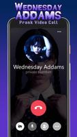 Wednesday Addams Fake Call plakat