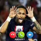 Neymar Jr Fake call & Chat icône