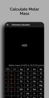 Chemistry Calculator captura de pantalla 3