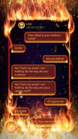 Fire Messenger for SMS - Default SMS&Phone handler скриншот 2