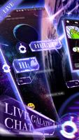 3D Galaxy SMS Messenger 2019 - Call app تصوير الشاشة 1