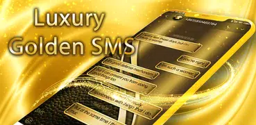 Luxury Golden SMS - Default SMS&Phone handler