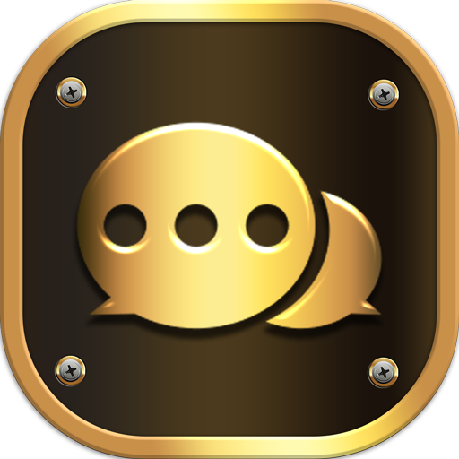 Luxury Golden SMS - Default SMS&Phone handler