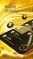 Luxury Golden SMS - Default SMS&Phone handler تصوير الشاشة 1
