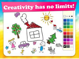 Whiteboard Junior doodle pad-poster