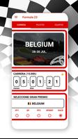 Calendrier de Formule 23 Affiche