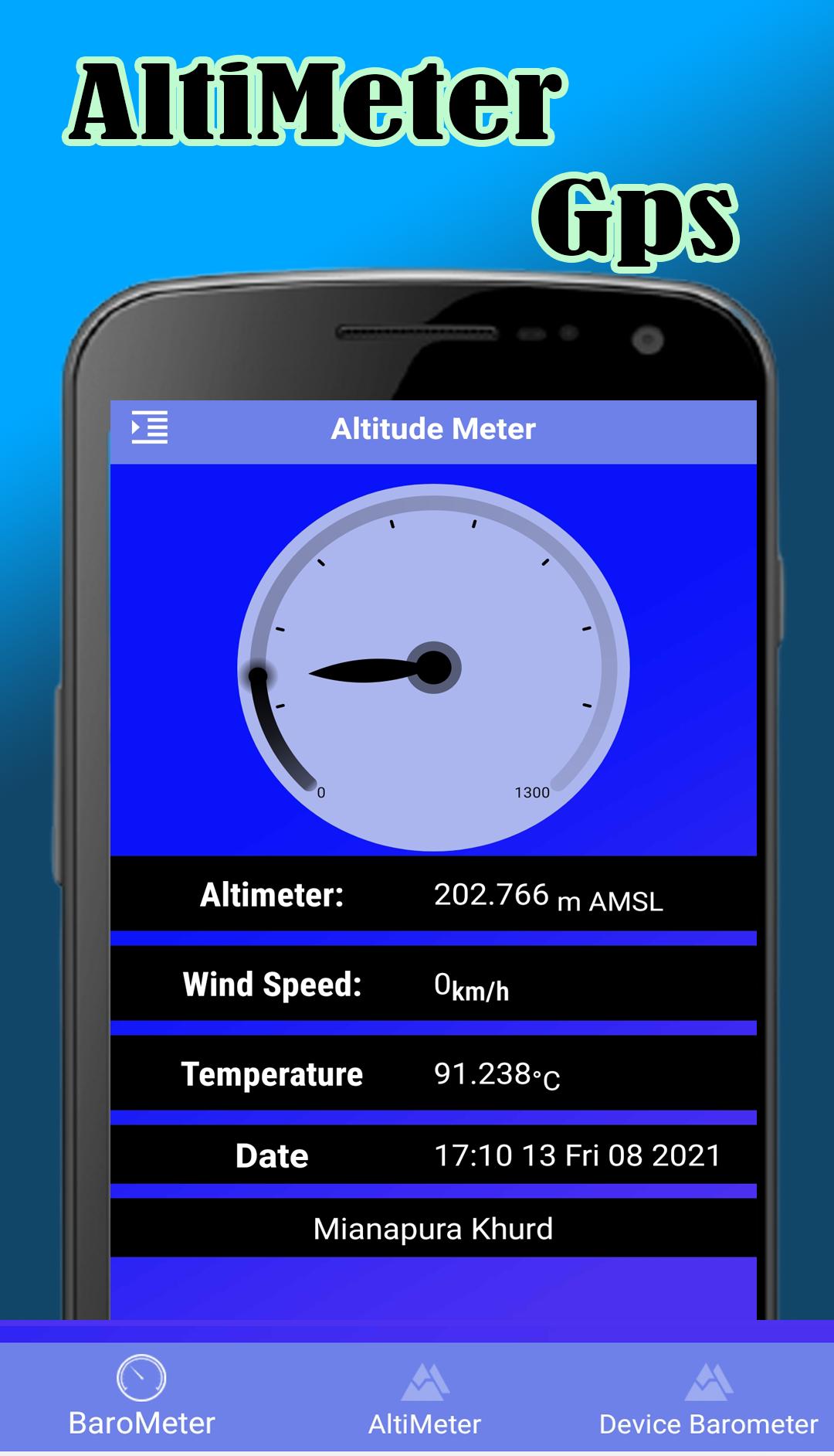 Accurate Gps Altitude & Altimeter Measurement APK Download