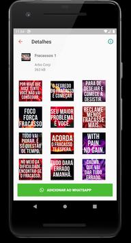 Figurinhas de fracassos com Frases e WAStickerApps 海报